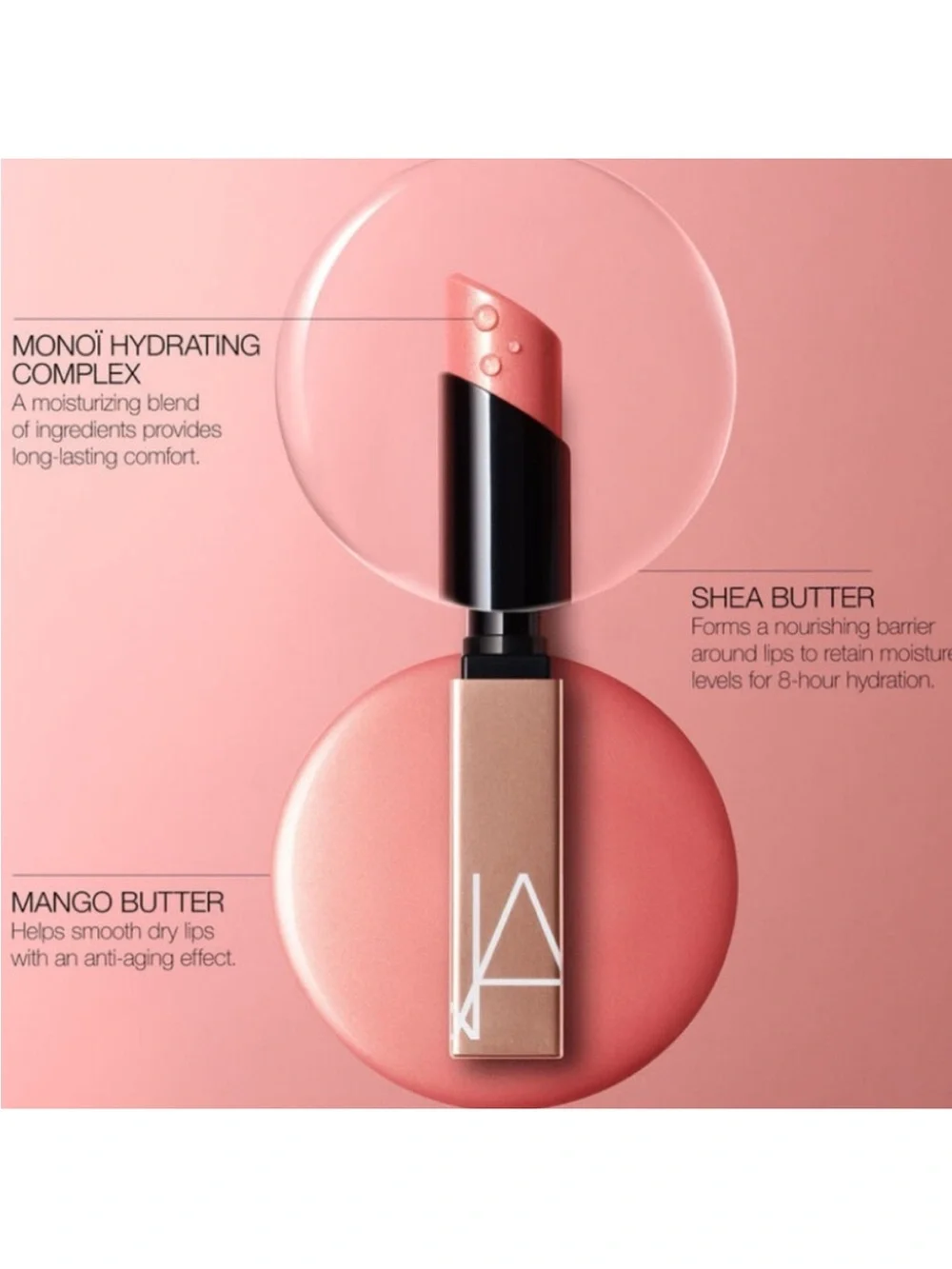 NARS Afterglow Sensual Shine Lipstick in shade WILD RIDE 227. Never opened.